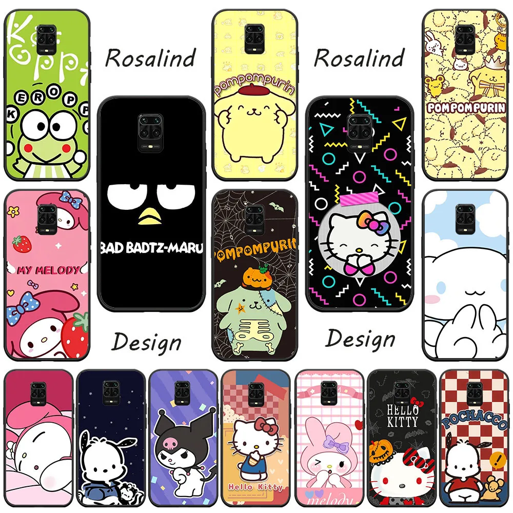 Черный чехол Sanrio KK-61 для Xiaomi Redmi Note 9 9S 9T 11A 13X A5 14S K30 POCO M2 Pro Max Zoom Черный чехол Sanrio KK-61 для Xiaomi Redmi Note 9 9S 9T 11A 13X A5 14S K30 POCO M2 Pro Max Zoom