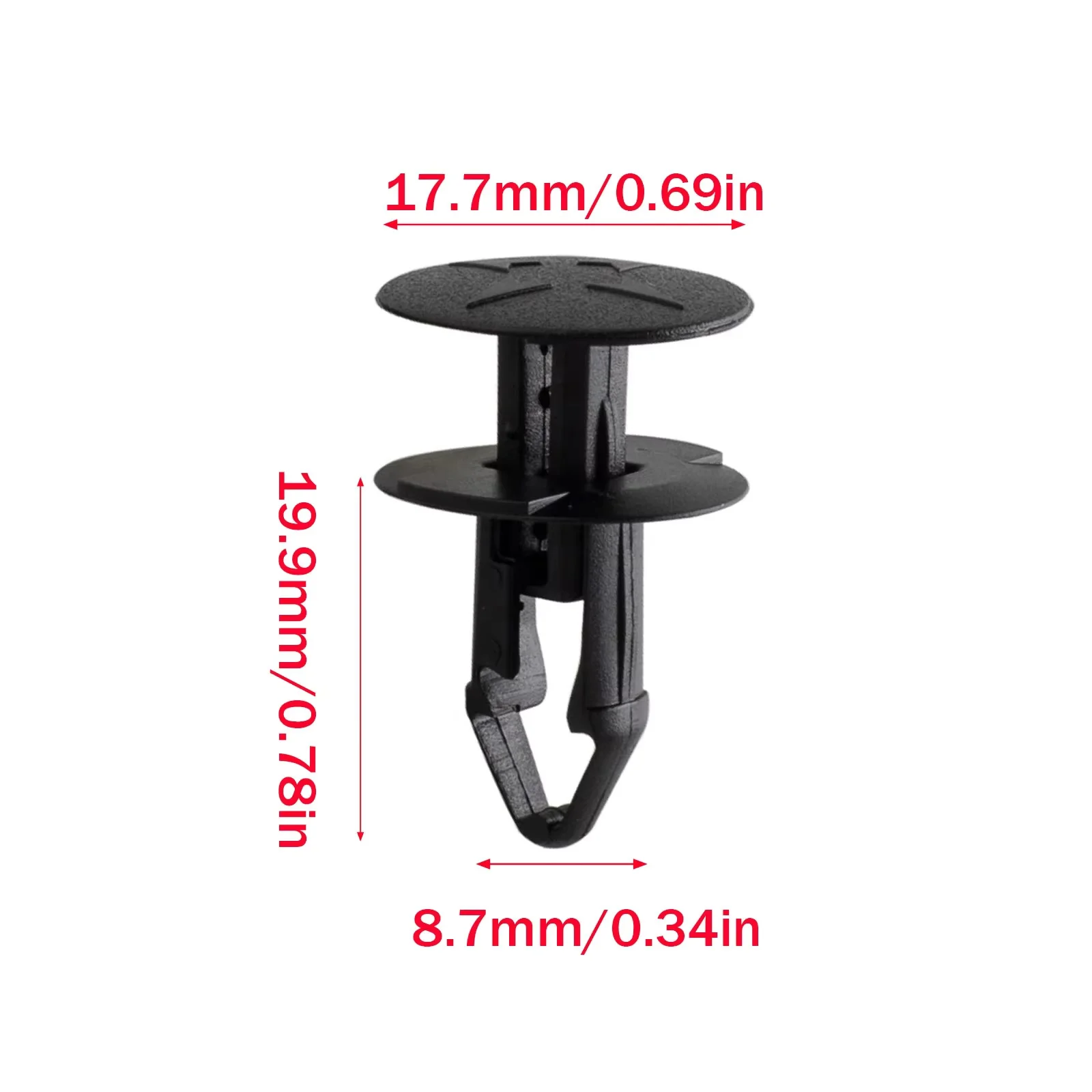 20x Windscreen Cowl Scuttle Panel Clips Bumper Grille Wheel Arch Lining Fastener Clips for Renault Clio Megane Scenic 054000001R