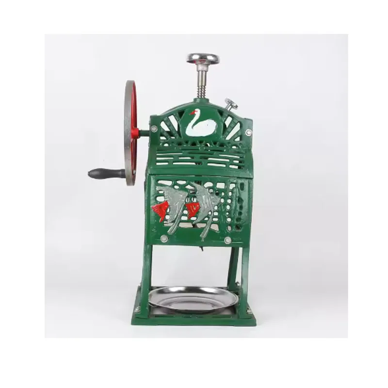 Macchina per il ghiaccio manuale per la neve Macchina per il ghiaccio tritato a manovella per trituratori di ghiaccio per uso domestico