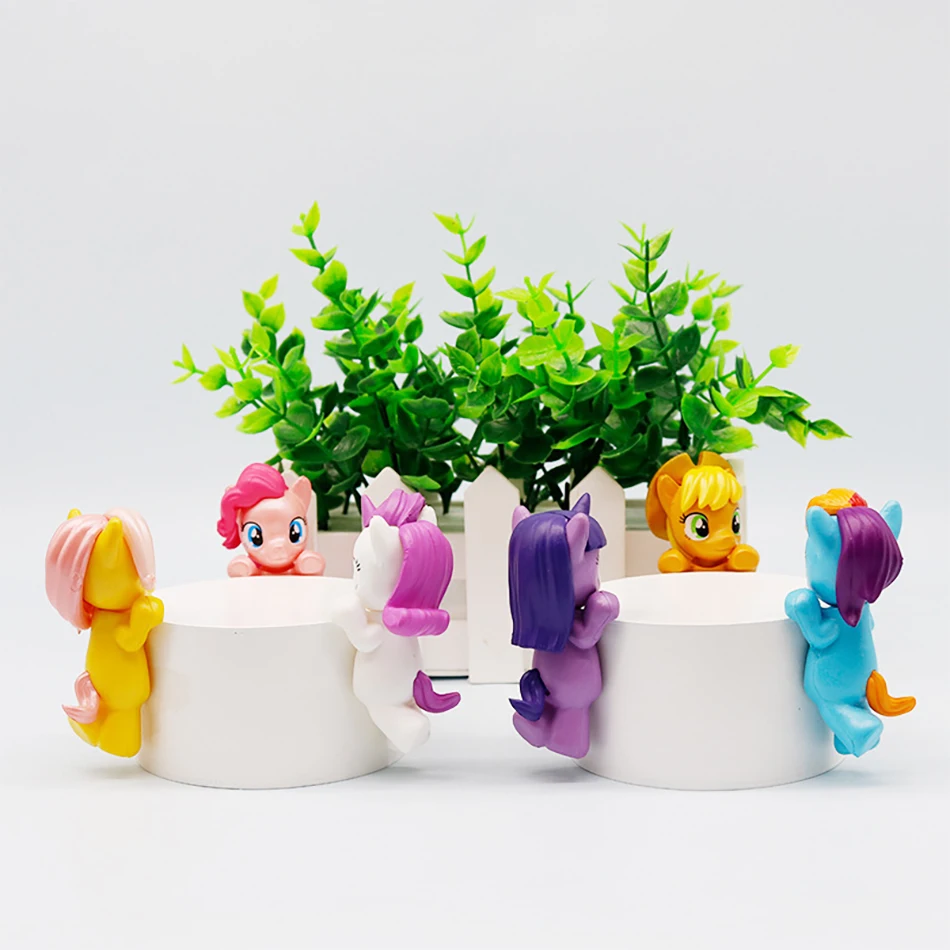 Heißer verkauf My Little Pony Blind Box Serie Anime Figuren Ornamente Puppen Fans Kinder Geburtstag Geschenk Zufällige Blind Box – Detail 3