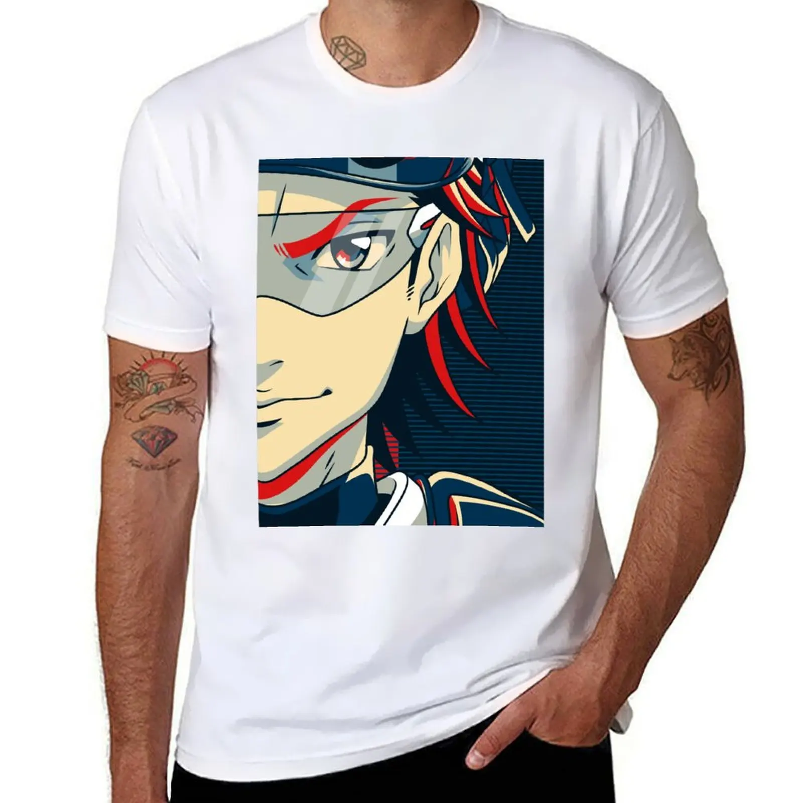 

Diamond no Ace: Miyuki Kazuya Catcher T-Shirt t shirt for man 100 percent cotton anime tshirt T-Shirt