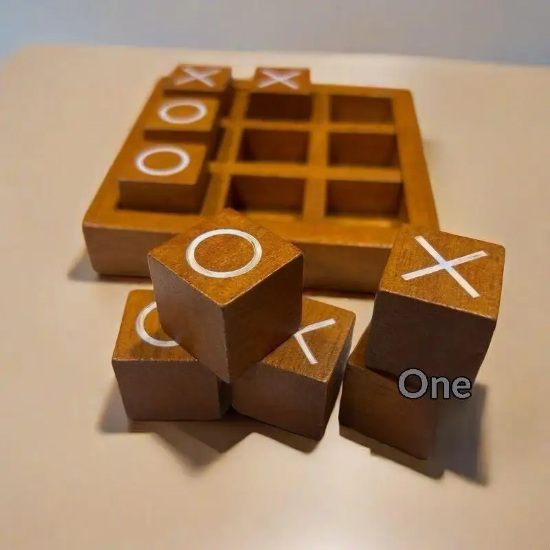 

Wooden Chessboard Game Box Chess Training Concentration Logical Thinking Parent-child Interactive Tabletop Game Kids Gifts
