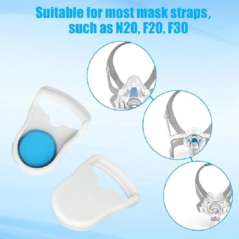 Resmed-Masque complet Airfit F30i, pièce de rechange, bandeau CPI, équipement de sauna pour la vaccination, lavable et durable