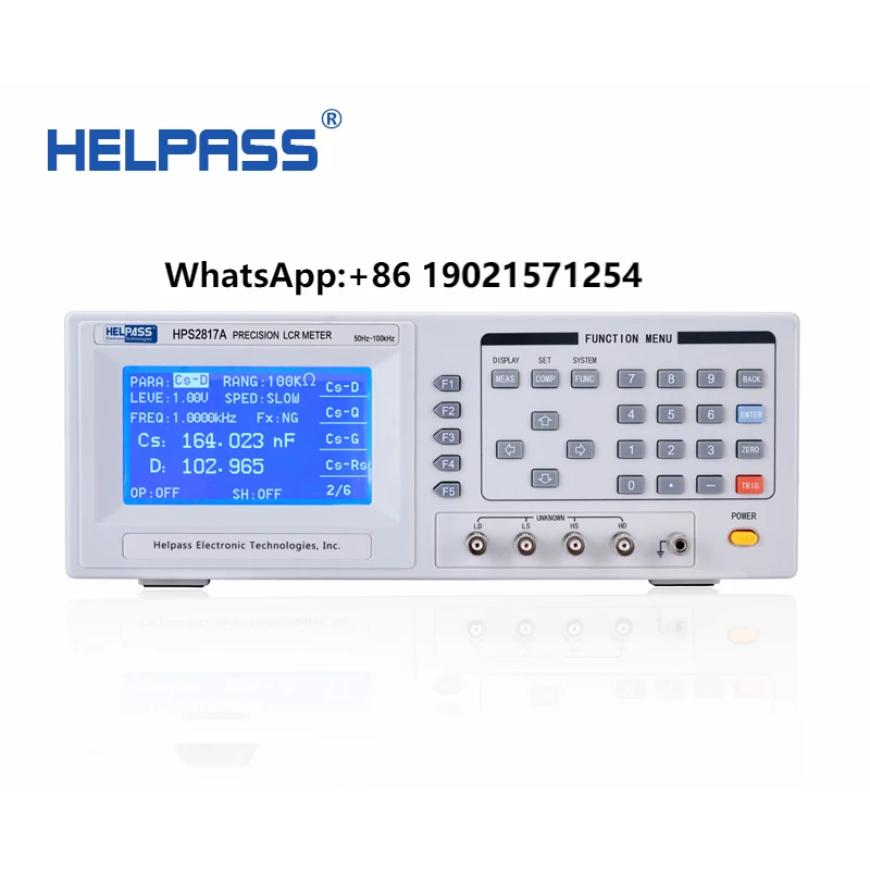 

HPS2817A Digital LCR Meter Capacitance Meter ESR Meter