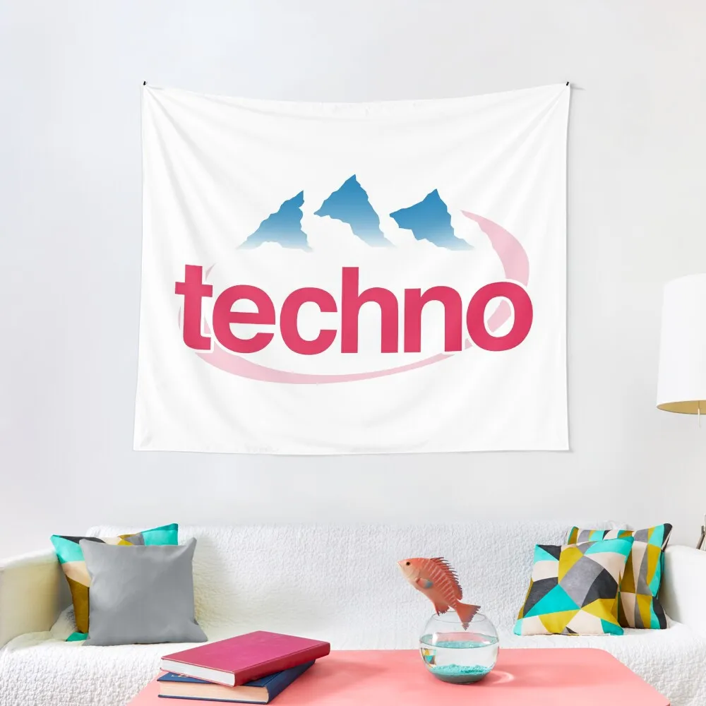 

Techno 3 Tapestry Aesthetic Room Decor Aesthetic Room Decors Wall Mural Bedroom Decorations Tapestry