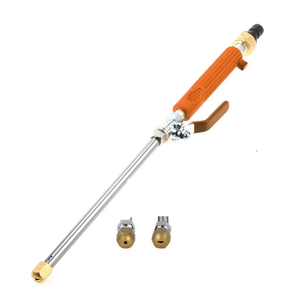 High Pressure Pressure Washer Wand Copper Nozzle Extendable Sprayer Washer Adjustable Dual Nozzle Water Spray Lance