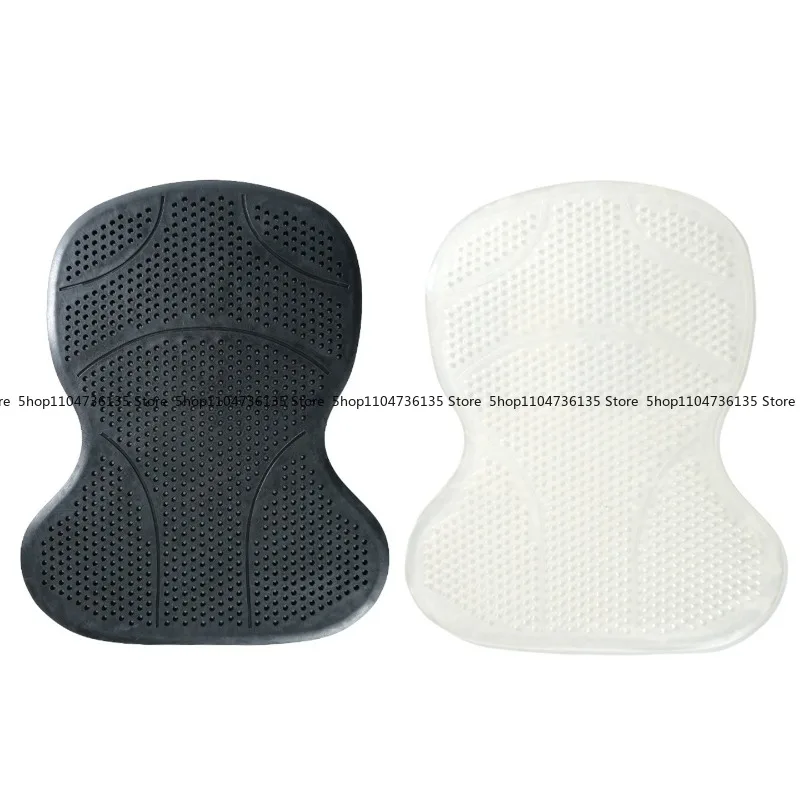 Equestrian Silicone Shock-absorbing Balance Mat Non-slip Buffering Breathable Elastic Saddle Mat Reduce The Burden on The Horse
