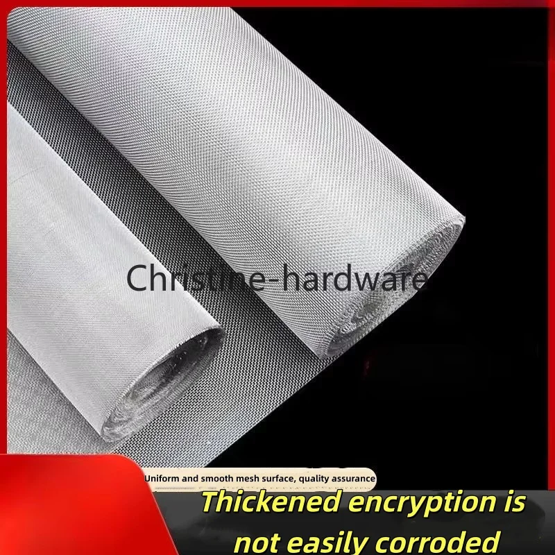 100x50cm 304 Stainless Steel Mesh Filter Net Metal Front Repair Fix Mesh Filtration Woven Wire Screening Sheet Screening Filter