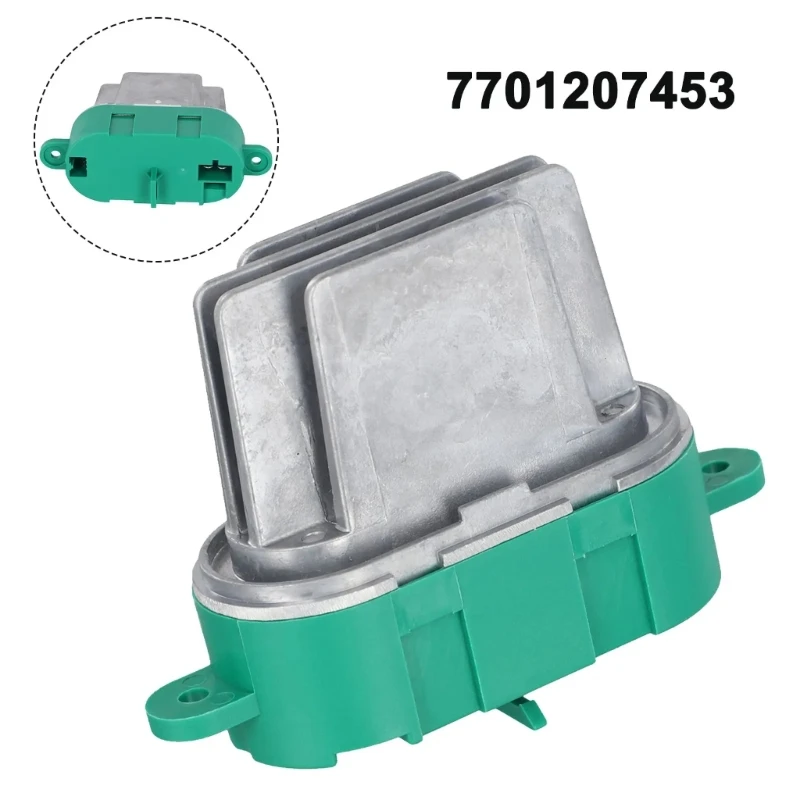 Qm 7701207453 carro eficiência ar condicionado temperatura aquecedor ventilador do motor radiador ventilador resistor