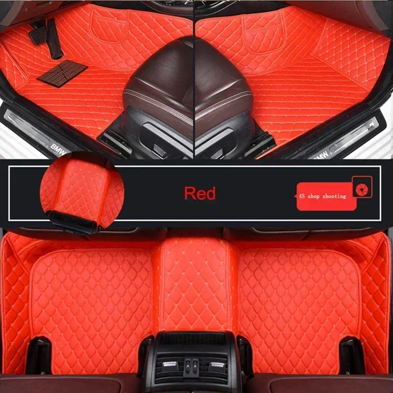 Customize Full Coverage Car Floor Mats for Jaguar XF 2016-2023 XF Sportbrake 2018-2022 XJ XJ L 5 Seat Car Accessories Carpet