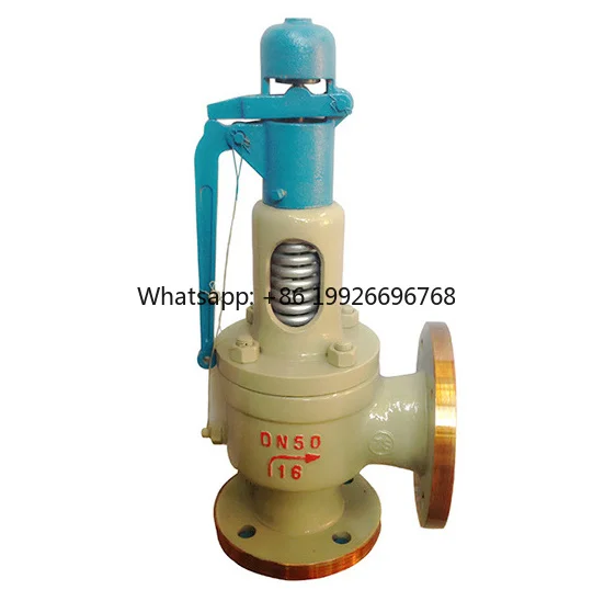 lpg Emergency Relief Cast Carbon Steel Spring Full Lift Flange Steam Safety Valve