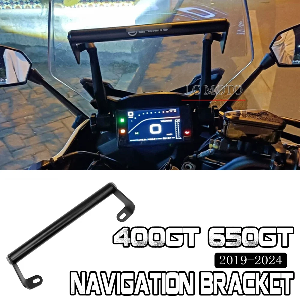 

For CFMOTO 400GT 650GT 2019-2024 Motorcycle Modification Navigation Navigation Bracket Multi-functional Extension Pole Accessori