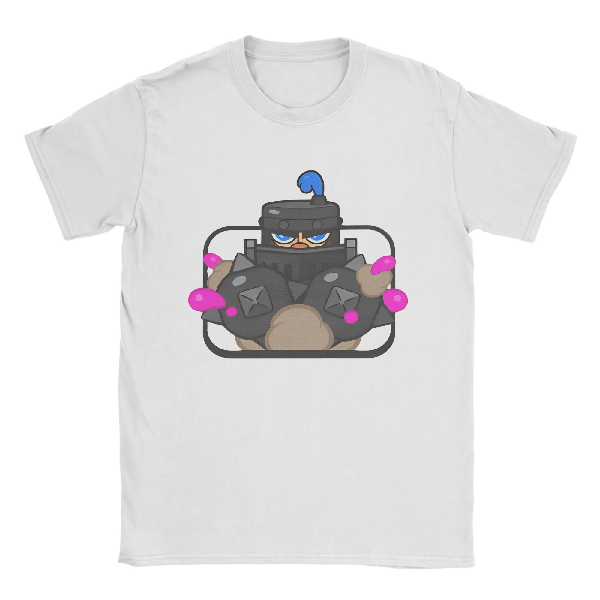 أزياء R-Royales تي شيرت ملك الصدام P.E.K.K.A. تي شيرت قطني للرجال Harajuku تي شيرت كاجوال بأكمام قصيرة تي شيرت علوي مضحك #1