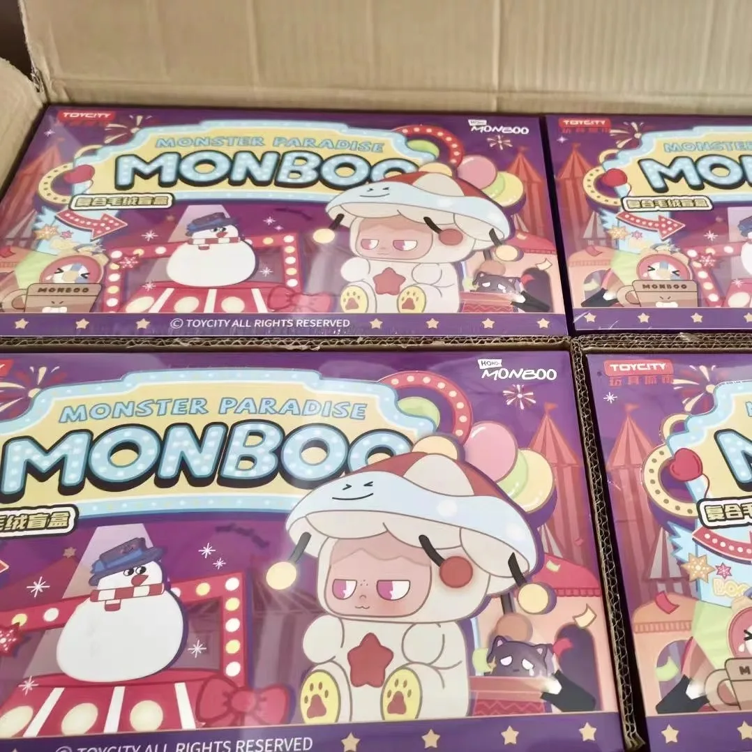 

НОВЫЙ оригинальный Monboo Monstere The Paradise Series Mystery Box, милая виниловая плюшевая сумка, кулон, кукла Monboo, слепая коробка, модная игрушка в подарок