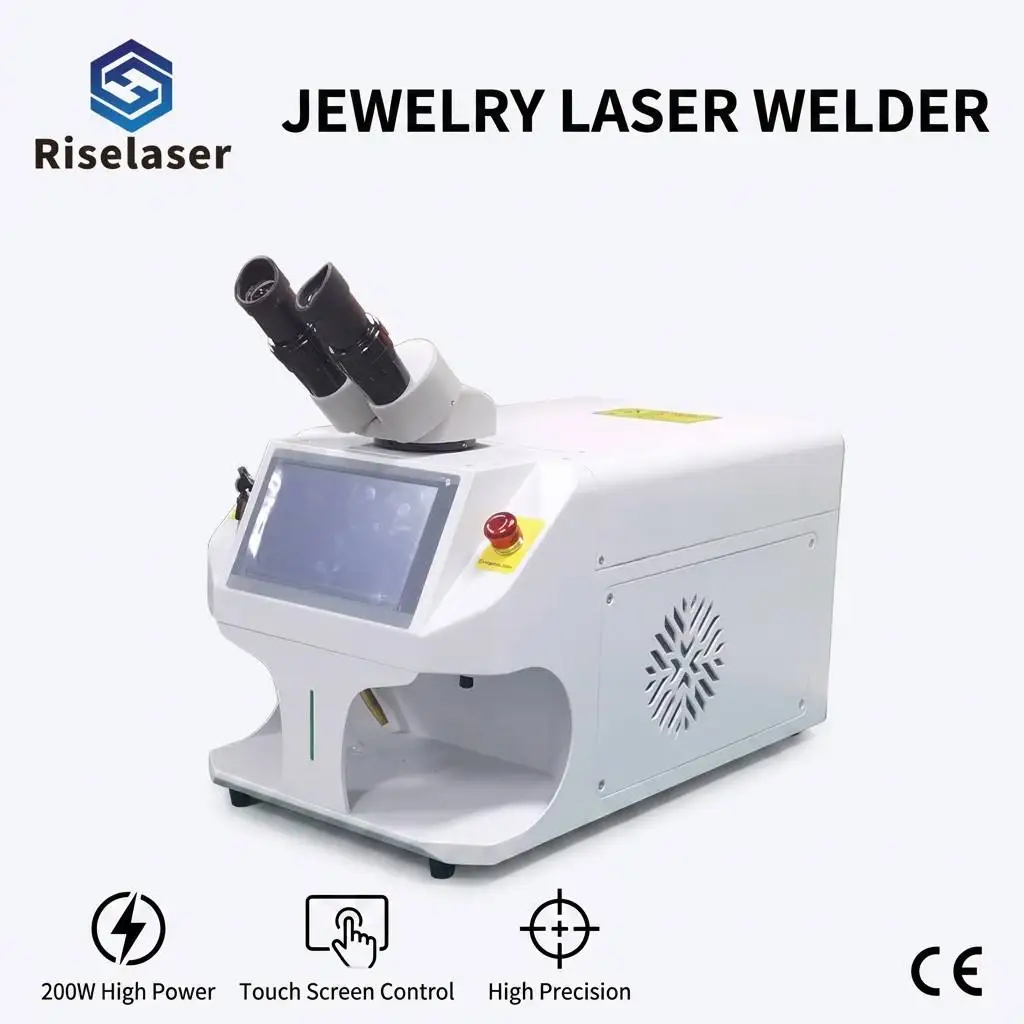 Factory OEM 200W Jewelry Laser Welder Portable Reliable Desktop YAG Laser Welding Machine For Precious Metals
