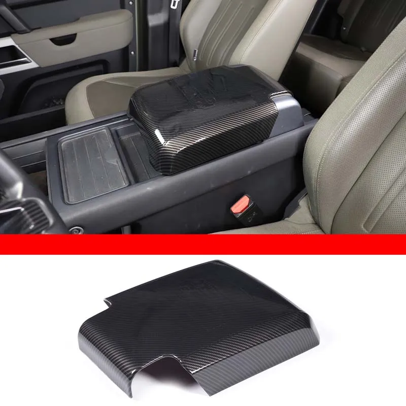 

For 2020-2024 Land Rover Defender 110 ABS car armrest box storage box protection decorative cover sticker interior accessories