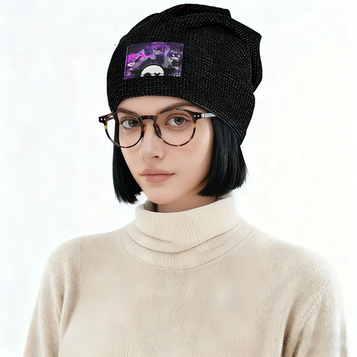 Murder Drones Skullies Beanies Hats Warm Autumn Winter Outdoor Cap Fleece-Lined Bonnet Caps for Unisex Adult