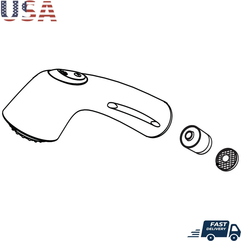 Robinet de cuisine chromé Extensa à bec extractible avec fonction de pulvérisation Installation facile Design Durable Style moderne