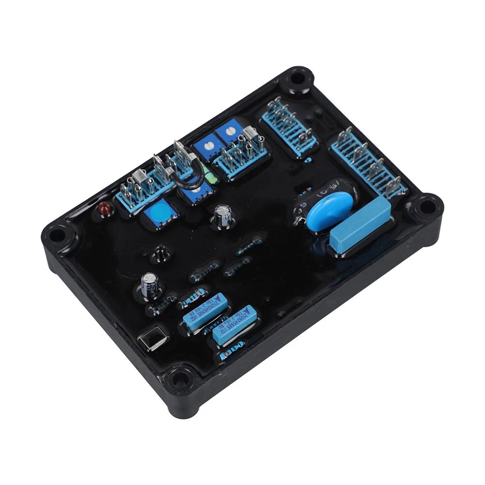 

Регулятор напряжения AVR AS480 черного цвета для обслуживания генераторных установок, регулировка напряжения -1.0, для дизельных генераторов