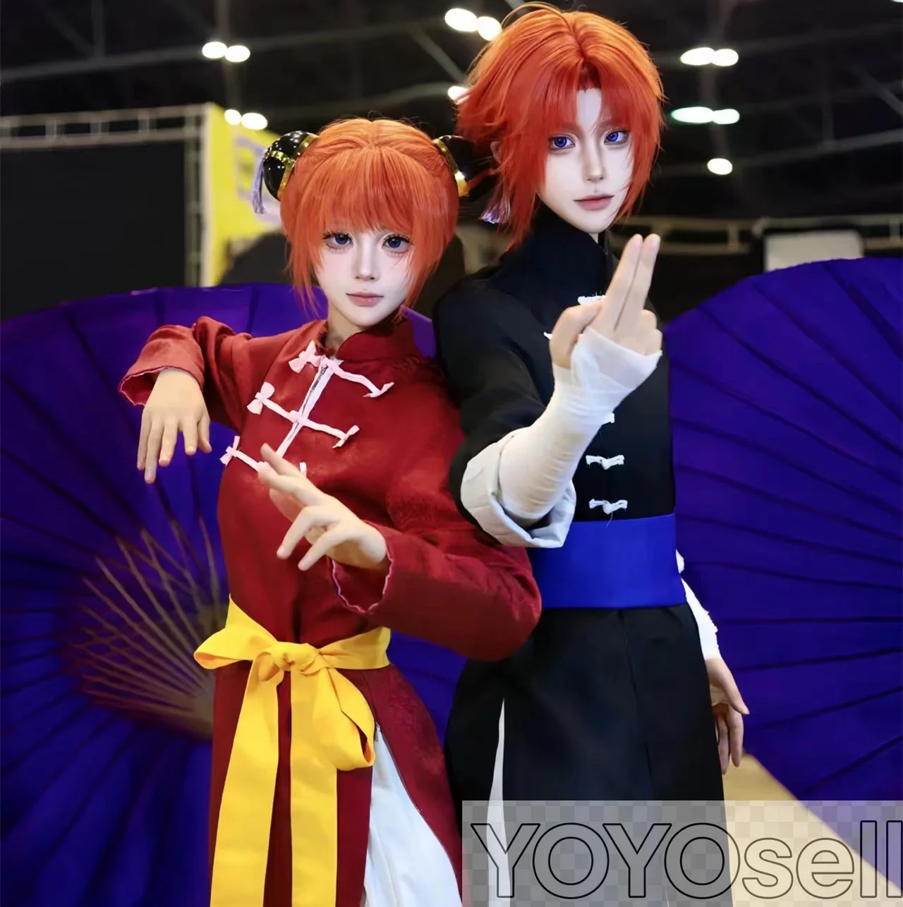 

Kagura Kamui Cosplay Costume Anime Halloween Carnival Outfits