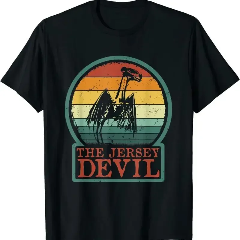New Limited The Jersey Devil Retro Vintage Cryptid T Shirt