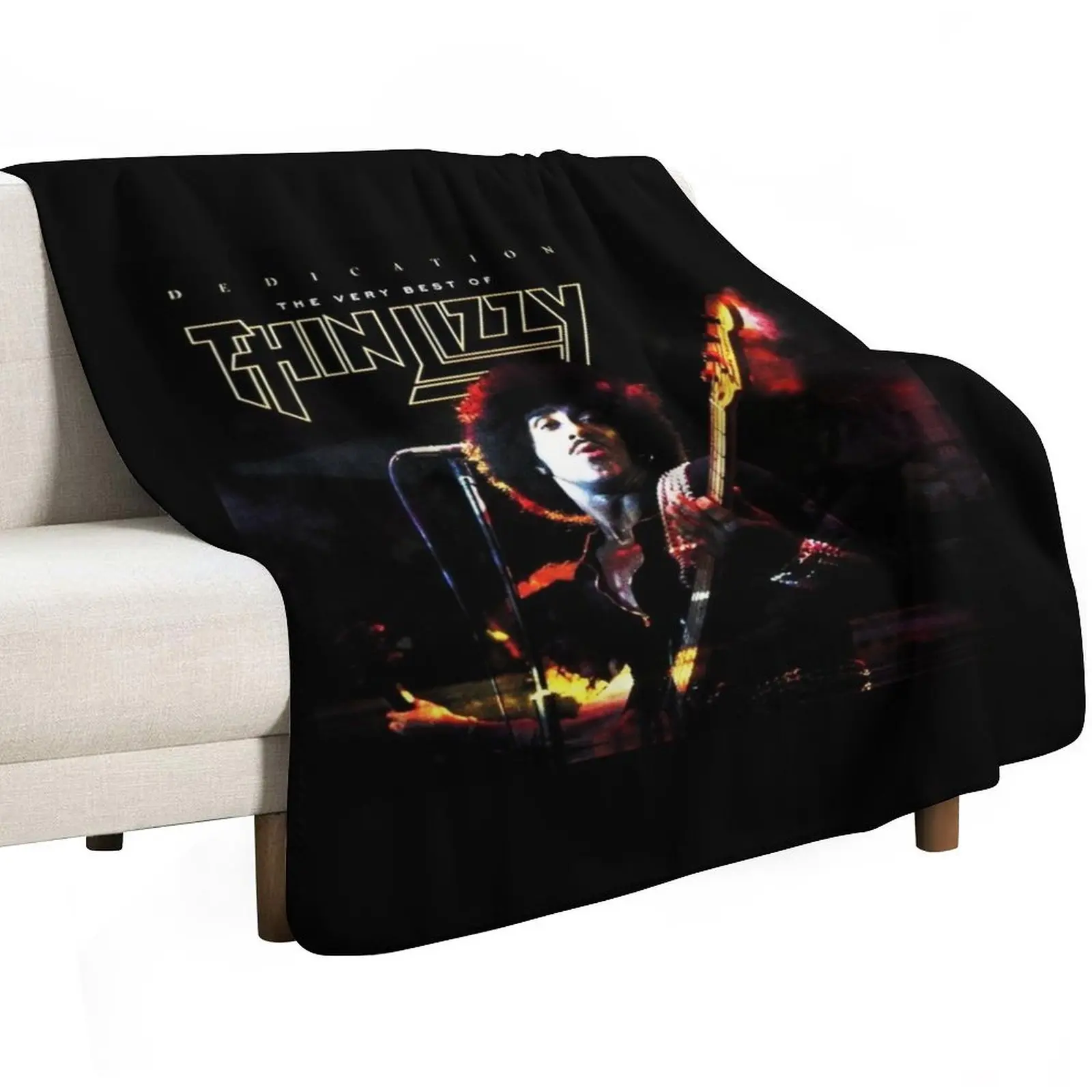 Best Seller - Thin Lizzy Merchandise Essential Throw Blanket Soft Plaid Retros Large Sleeping Bag Softest Blankets