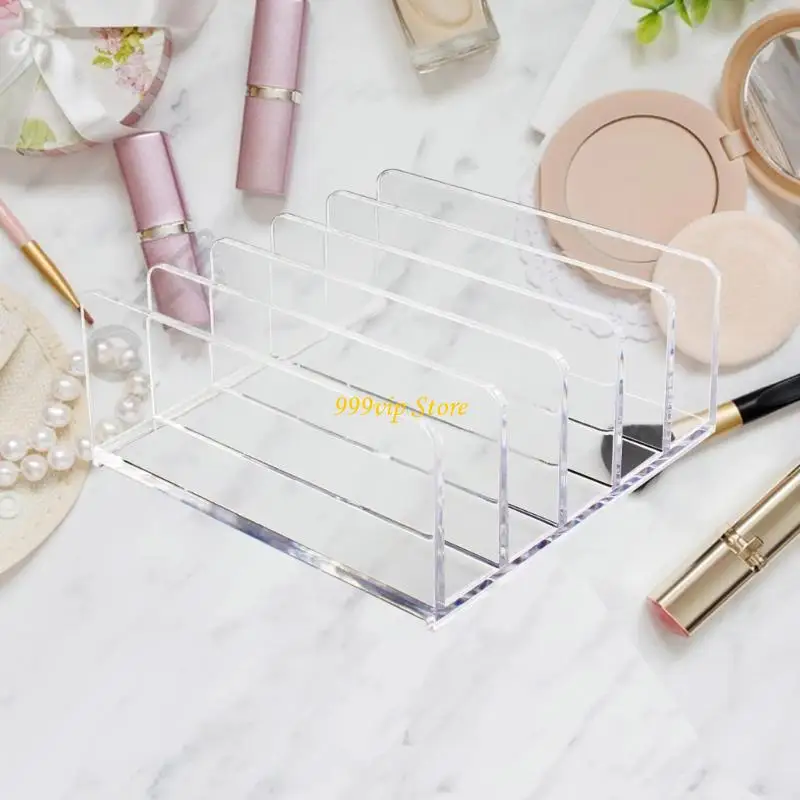 

C90C Desktop File Organizers Acrylic File Sorter Magazine Rack for Office Use