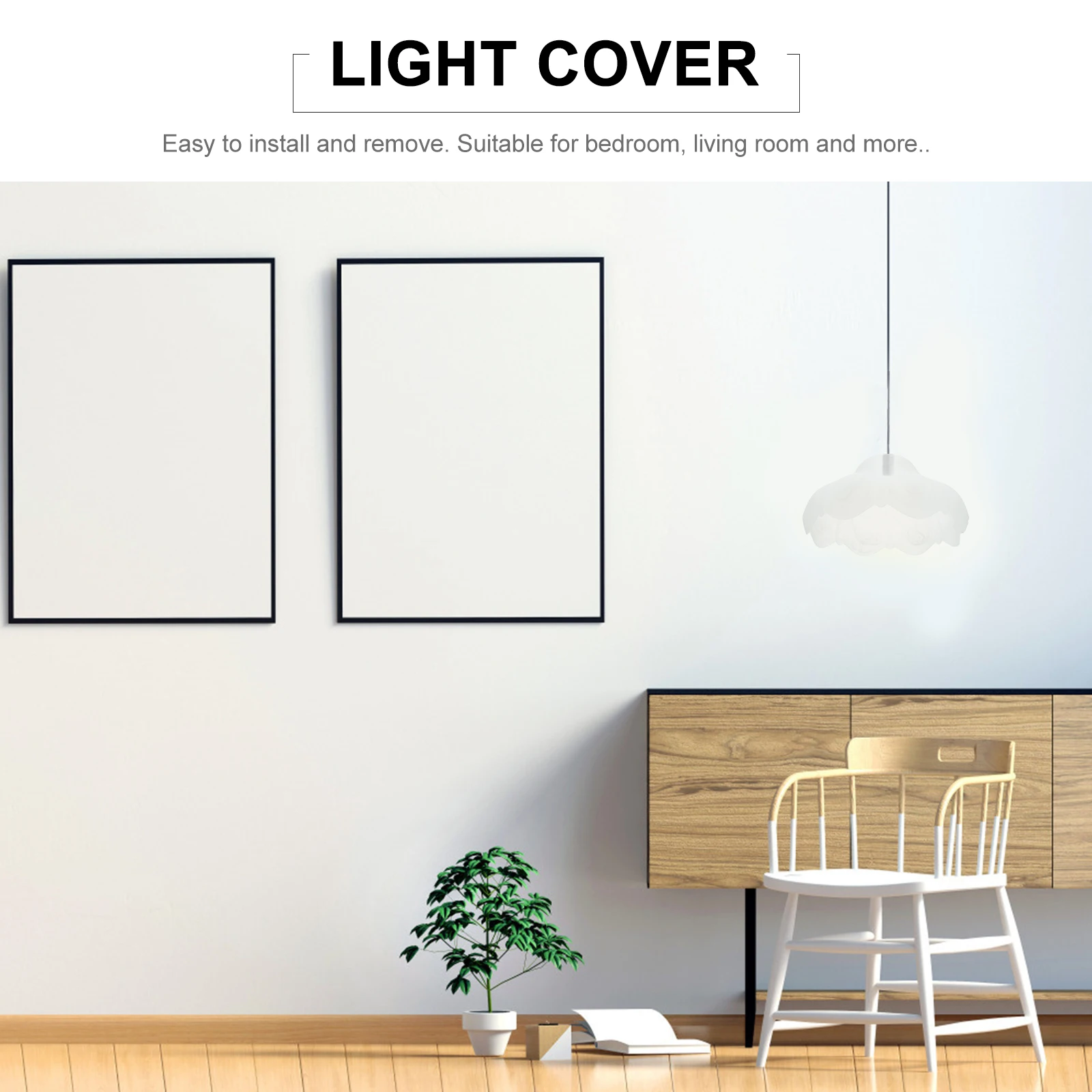 

Простой абажур из матового стекла, креативный домашний абажур, декор, натуральный теплый свет, белый свет, крышка потолочного светильника