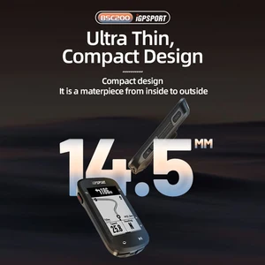 Igpsport-bsc200 computador para bicicleta, computador com gps, velocímetro, velocímetro, sem fio, digital, formiga +, navegação, cronômetro, odômetro, ciclismo 10 principais vendas relógio corrida com gps - №6