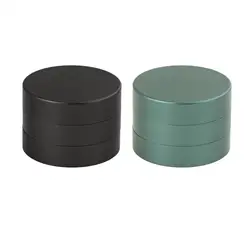 Billiard Chalk Holder Round Three Sections Practical Organizer Chalk Box Storage Metal Chalk Carrier Pool Billiards Accessory