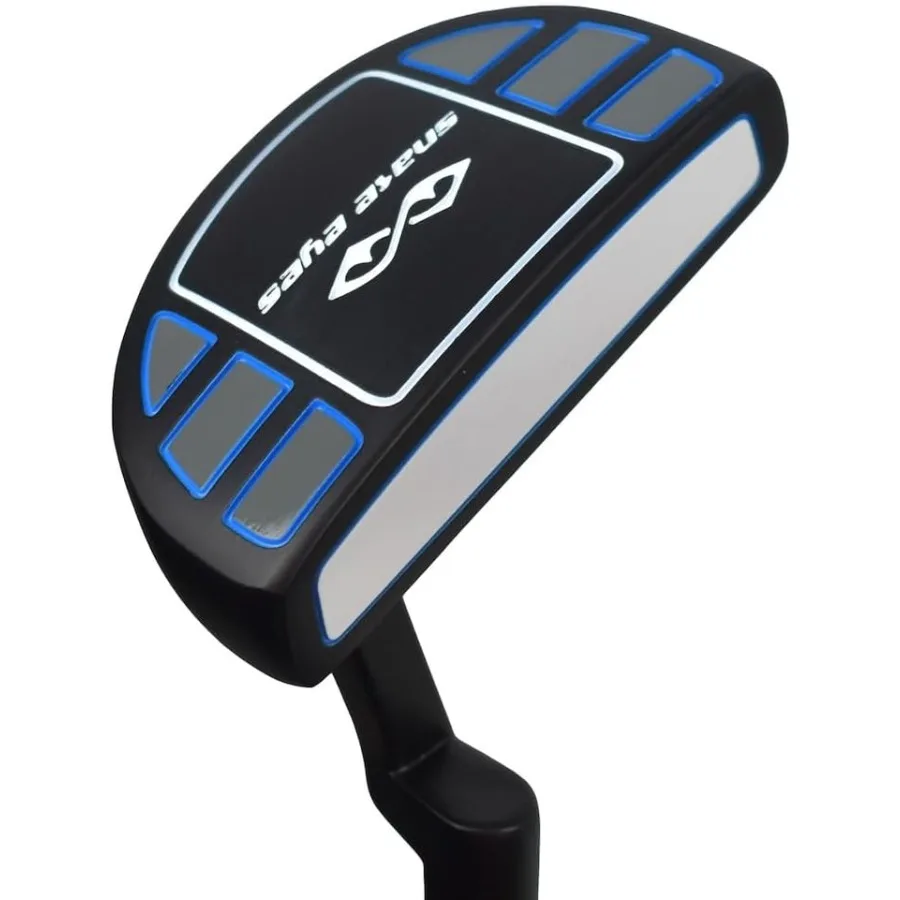 Linkshandige golfset voor junior jongens van 68 jaar, inclusief 6-delig, perfect voor beginnende oefeningen en buitenspelen tijdens het autorijden