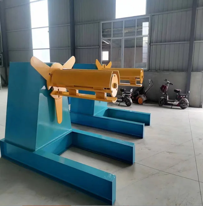 3T automatic steel sheet metal decoiler machine