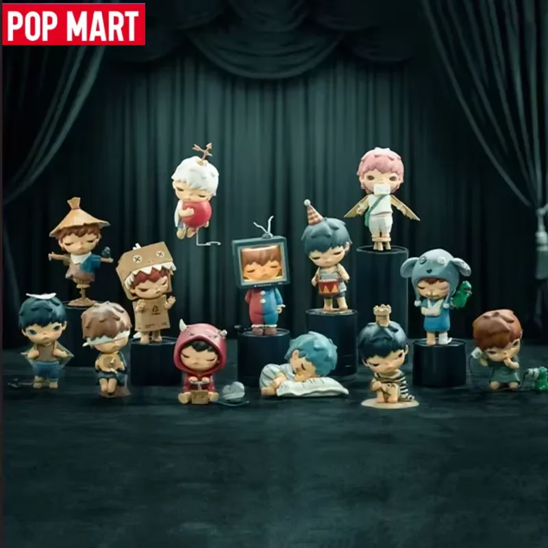 

POP MART Hirono Mime Series Blind Box Guess Bag Toys Doll Cute Anime Figure Desktop Ornaments Collection Gift Cute Model Gift