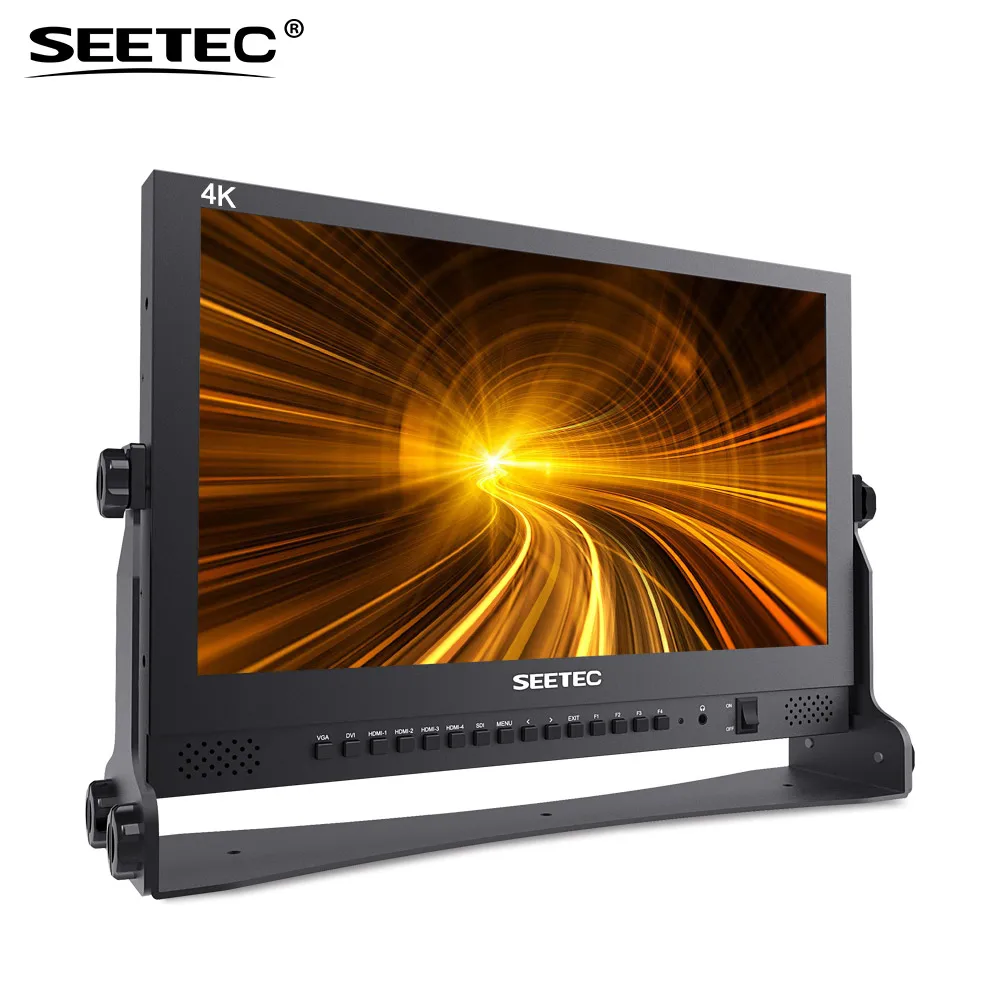 

hd 1920x1080 sdi cinema display IPS LCD 17 inch monitor with bracket and mount battery plate