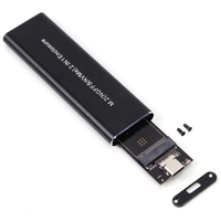 M2 Nvme SATA SSD Case 10Gbps HDD Box M.2 NVME NGFF SSD To USB 3.1 Enclosure Dual Protocol Type-A To Type-C For M.2 SSD