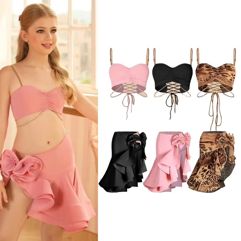 abbigliamento-da-competizione-di-danza-latina-zym-per-ragazze-top-sexy-con-catena-di-diamanti-gonna-a-spina-di-pesce-costumi-latino-americani-per-bambini-dqs22900