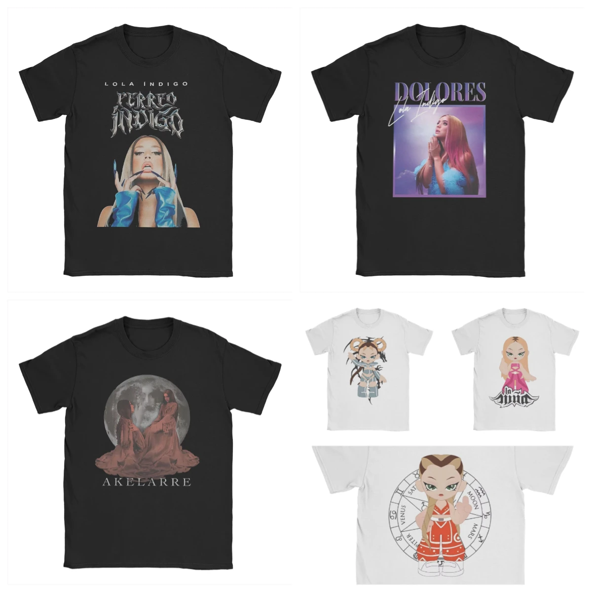 

Lola 2025 Indigo Tour Merch T Shirt Men Women Cotton Humorous T-Shirt Summer Singer Tee Short Sleeve Tops Plus Size Clothing