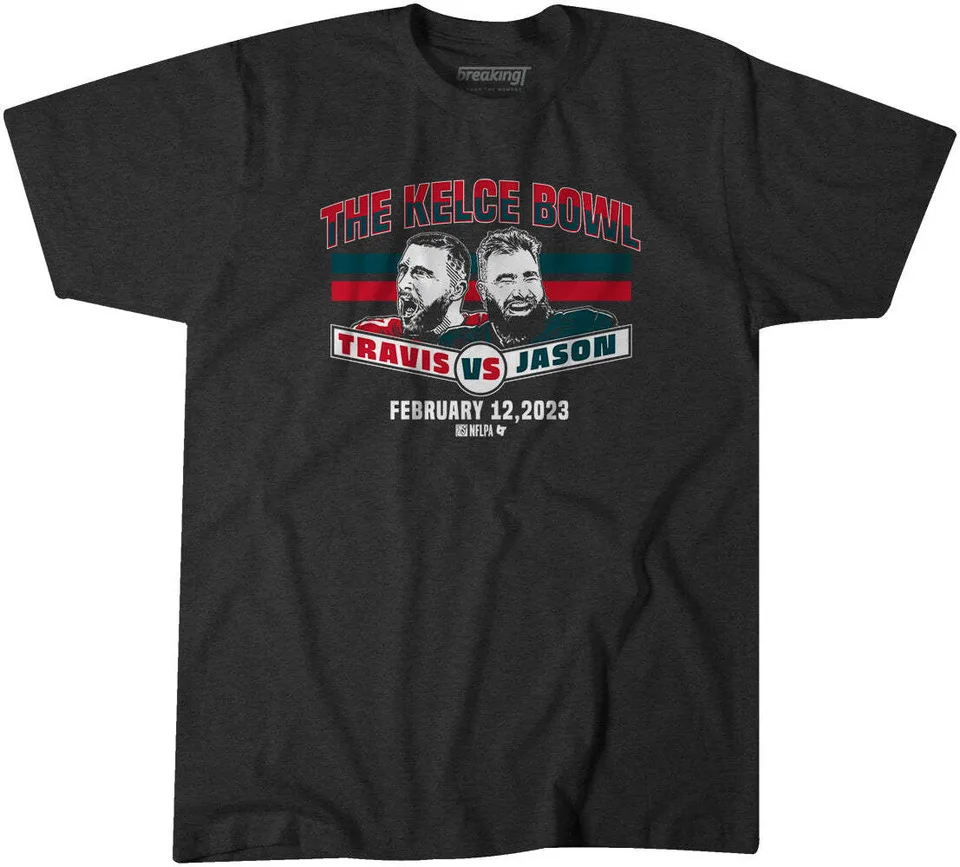 JASON KELCE & TRAVIS KELCE: THE KELCE BOWL T-SHIRT