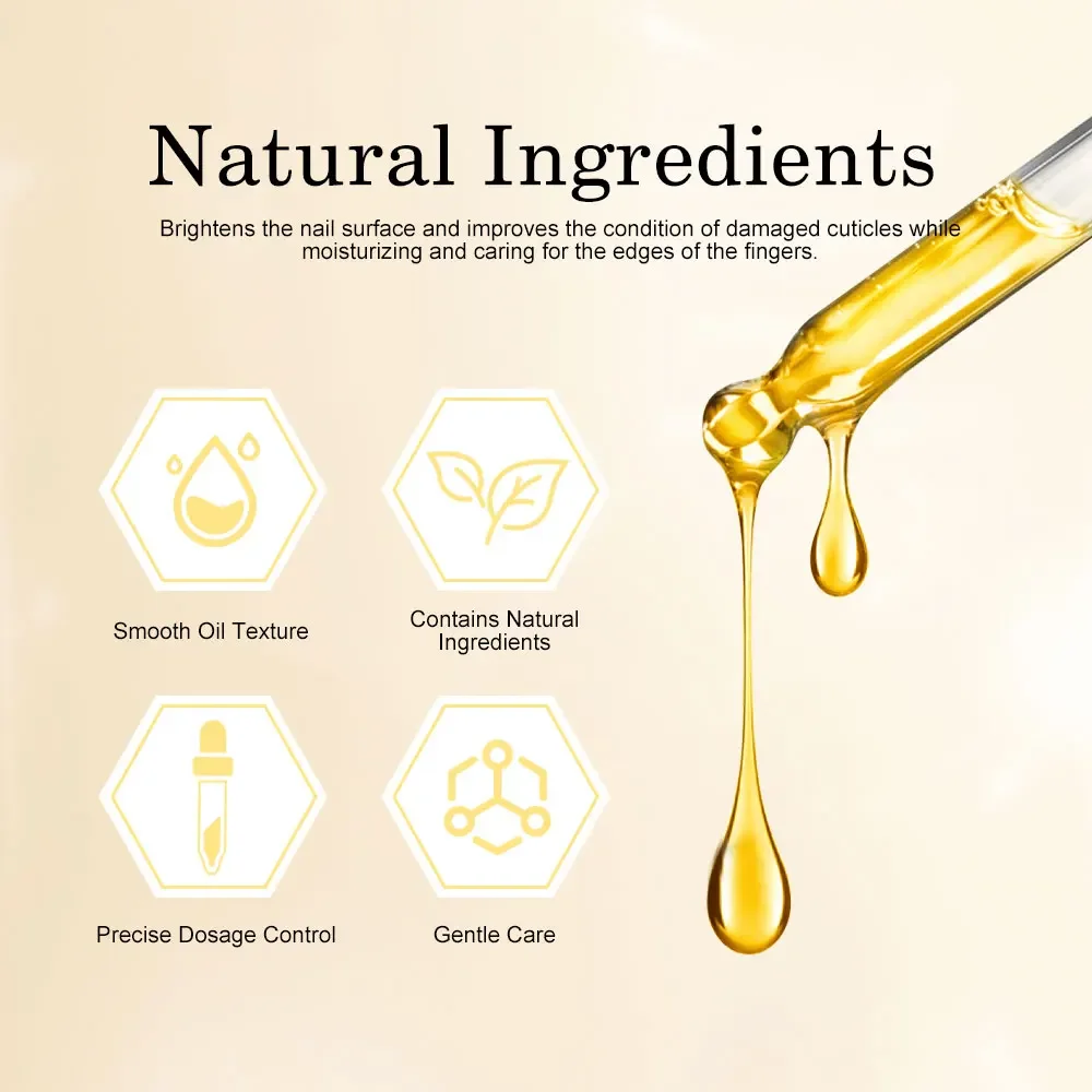 爪のキューティクル栄養オイル,修復,損傷したネイルのケア,栄養オイルの治療,保湿,強化,明るい,15ml