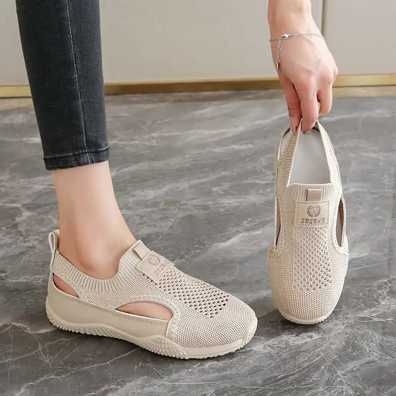 Thin Heel Slip Resistant Original Women Sneakers Chunky Walking Outdoor Rainbow Shoes For Women Sports Interesting