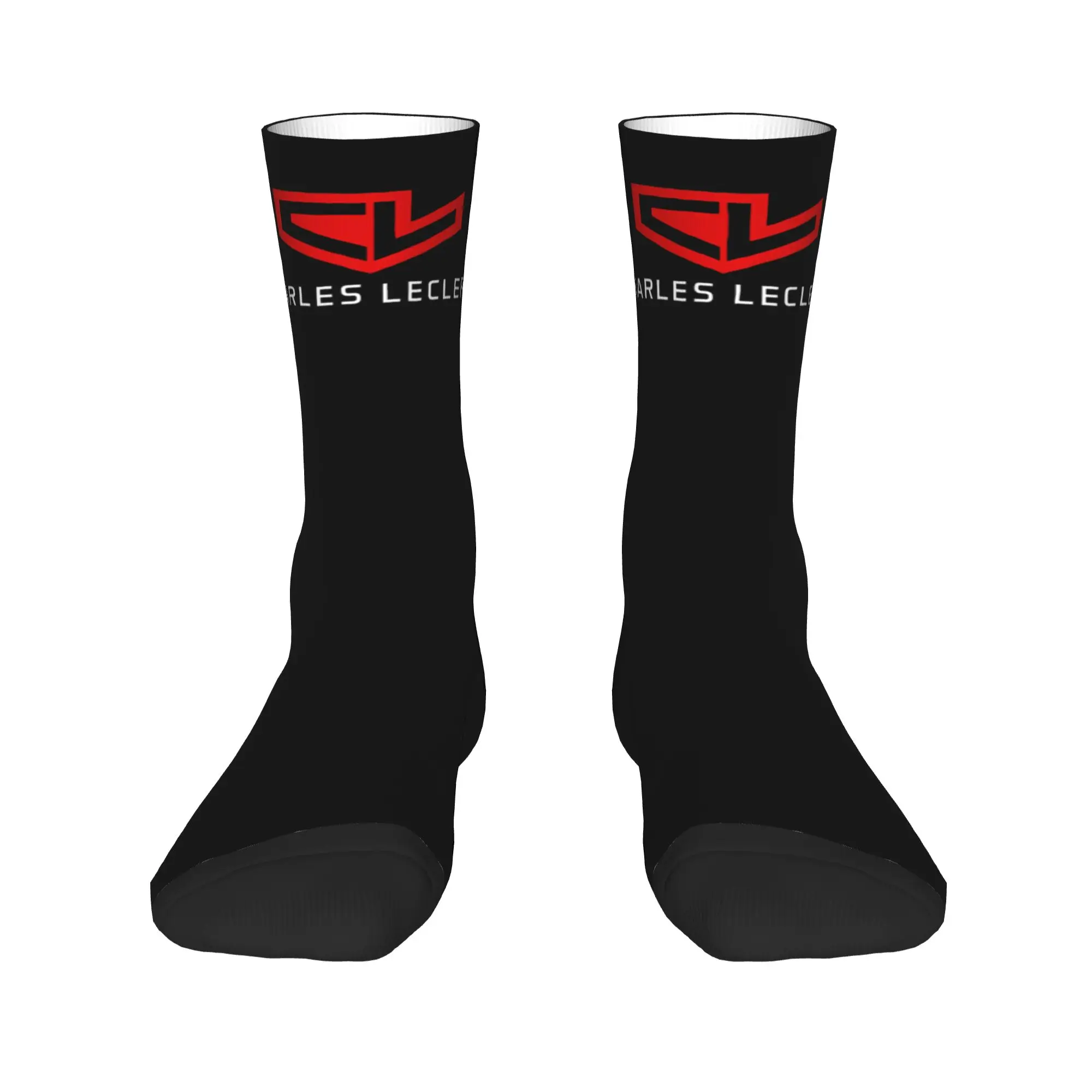 

Милые чулки с принтом, уличные носки Leclerc Charles для мужчин и женщин, эластичные зимние носки с рисунком