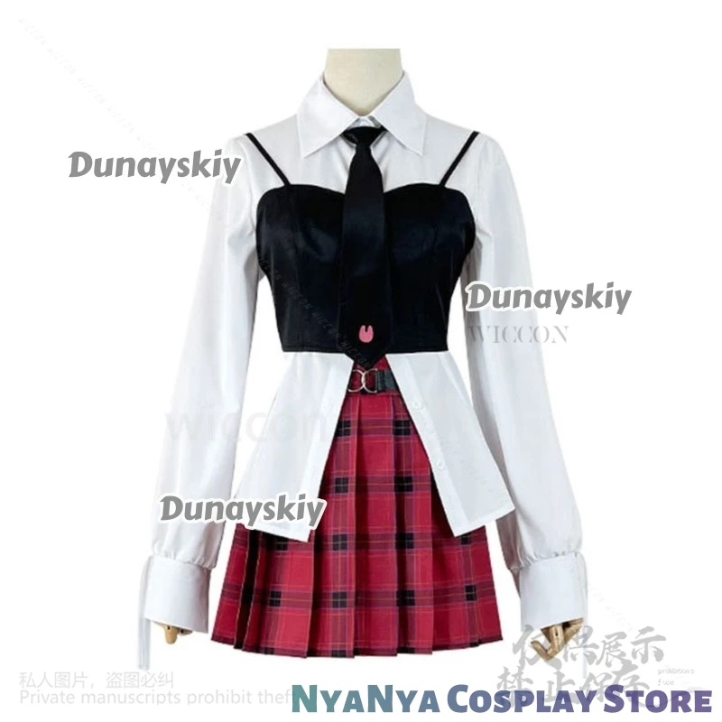 تشياو لينغ تأثيري أنيمي لينك انقر هيلروويين فكلمون جيراي كي بنات JK زي مدرسي فستان منقوشة تنورة موضة Y2K لوليتا هالوين كوس