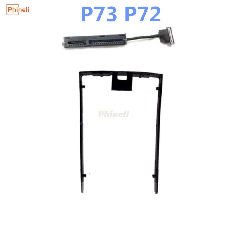 

New for Lenovo ThinkPad P72 P73 P53 2.5" SATA Hard Drive Cable + HDD Caddy Bracket