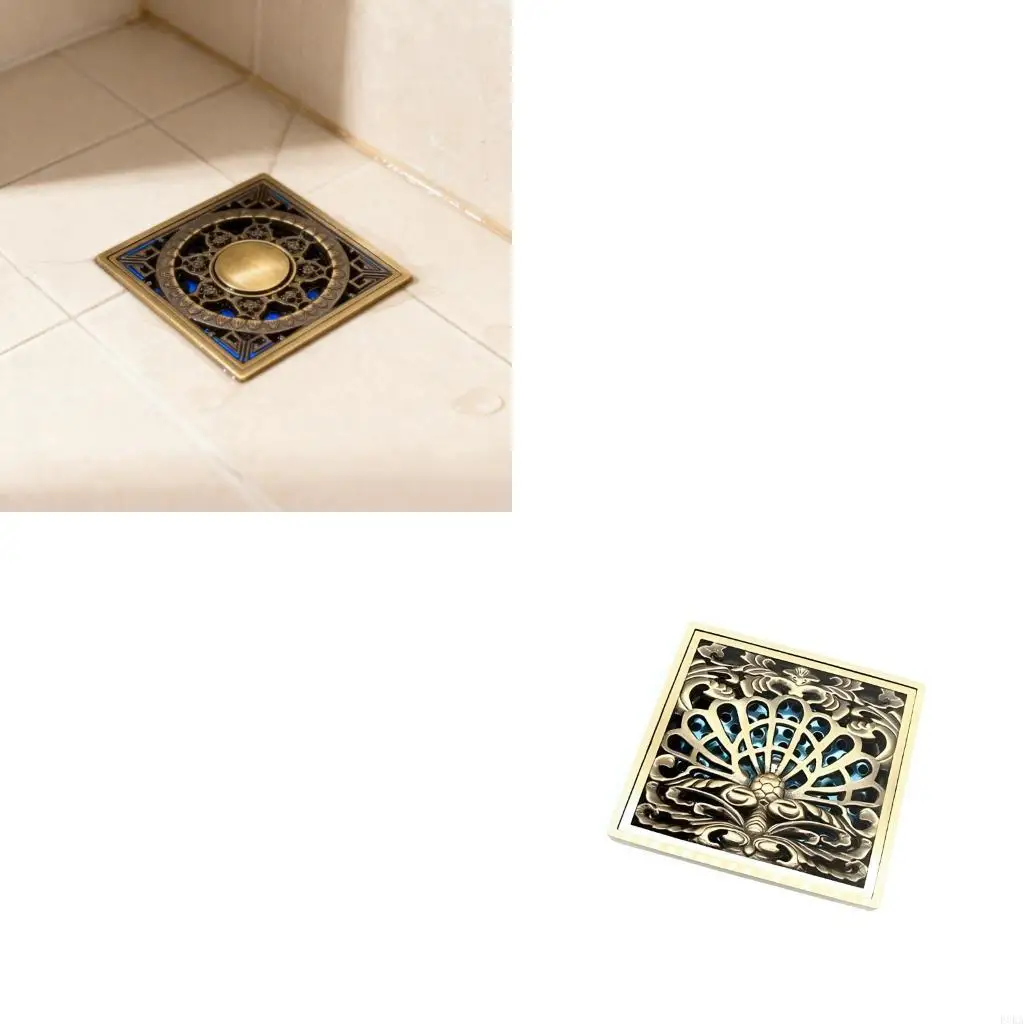 

Антикварный металлический трап для душа Слив для душа Фильтр для пола Фильтр для душа