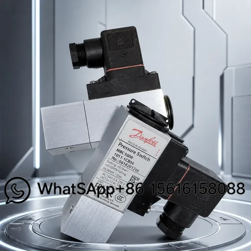 Danfoss Pressure Sensor Switch MBC5000 061B201266 1011-1CB04 Industrial Hydraulic Air Compressor Transducer Control Relay
