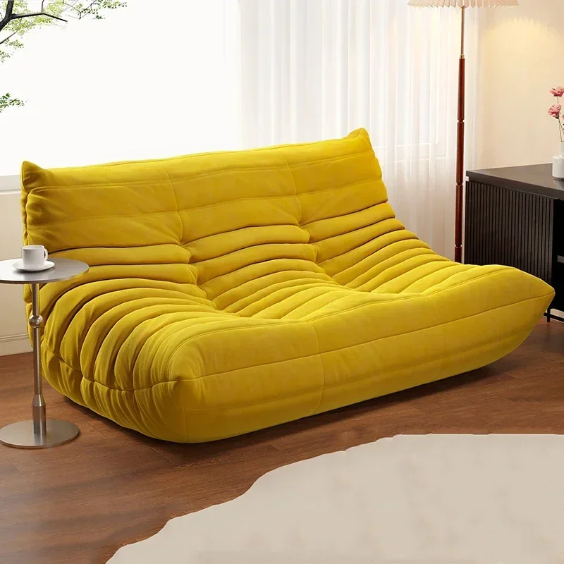 Modern Double Lazy Sofa Living Room Minimalist Relaxing Recliner Sofa Puff Comfortable Salas Y Sofas Muebles Room Decor