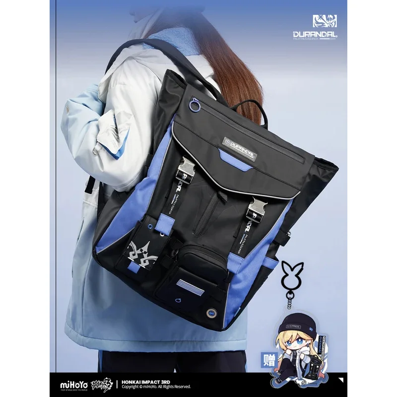 

MiHoYo Game Honkai Impact 3 Durandal PALATINUS EQUINOX Series Theme Backpack Casual Travel Bags Handbag Schoolbag