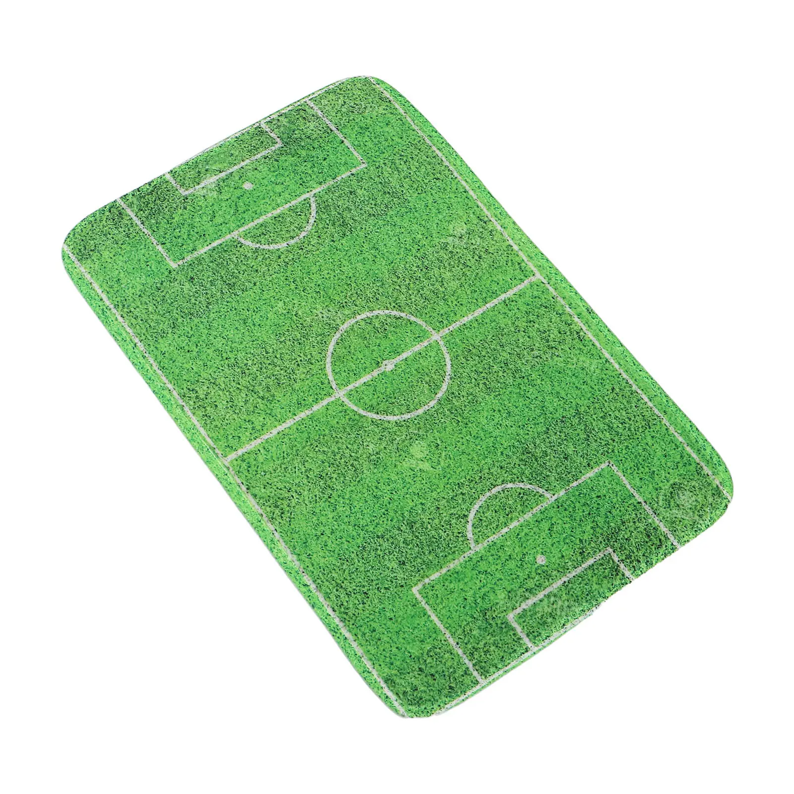 Interactive Tabletop Football Game Mat 40x60cm Realistic Soccer Field for Indoor Play and Parties