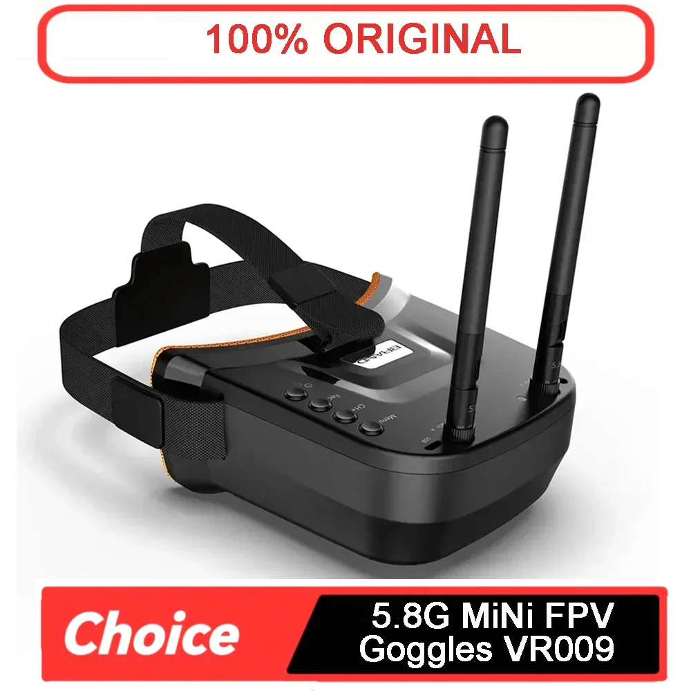 

VR009 5,8G FPV очки 40CH 3 дюйма 480x320 видеогарнитура HD DVR разнообразие FPV очки для камер, дронов и аксессуаров