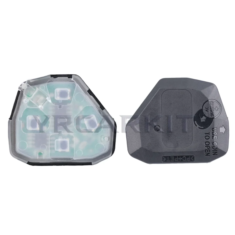 B41TA Remote Car Key For Toyota Forruner Hilux Innova Corolla Innova Yaris 2/3/4Button 433Mhz 4D 67 G Chip 89070-52E61